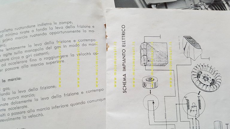 Innocenti Lambretta 150 LI 1958 manuale uso manutenzione libretto originale