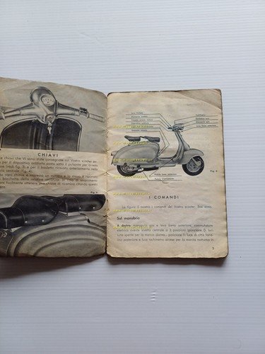 Innocenti Lambretta 150 LI 2a serie 1959 manuale uso manutenzione …