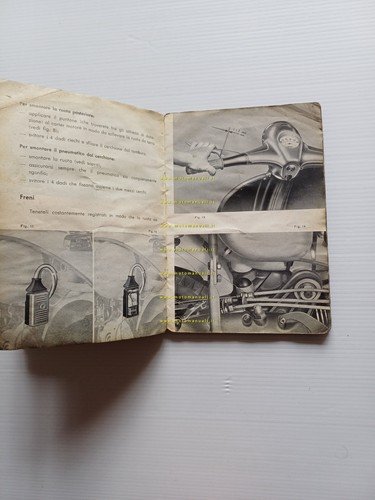 Innocenti Lambretta 150 LI 2a serie 1959 manuale uso manutenzione …