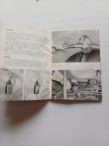 Innocenti Lambretta 150 LI 2a serie 1961 manuale uso manutenzione …