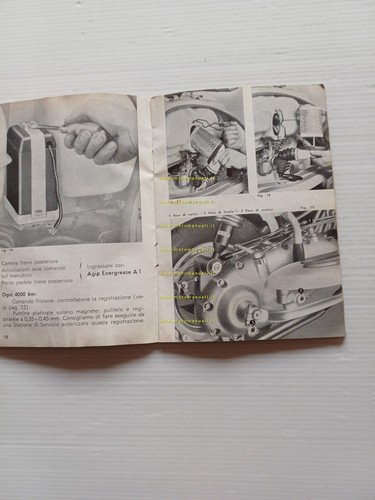 Innocenti Lambretta 150 LI 2a serie 1961 manuale uso manutenzione …