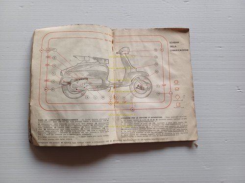 Innocenti Lambretta 150 LI 3a Serie 1962 manuale uso manutenzione …