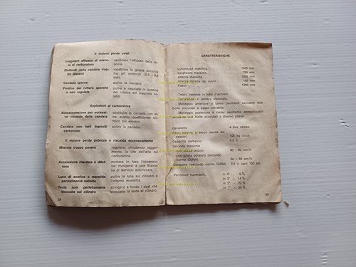 Innocenti Lambretta 150 LI 3a Serie 1962 manuale uso manutenzione …