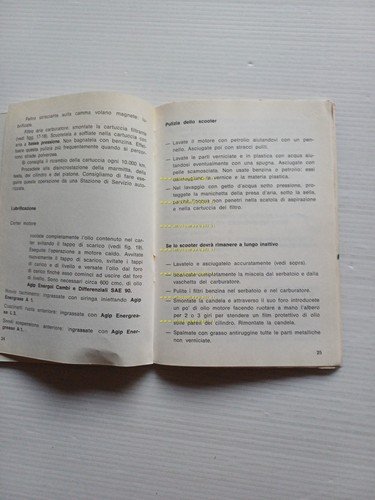 Innocenti Lambretta 150 LI 3a Serie 1962 manuale uso manutenzione …