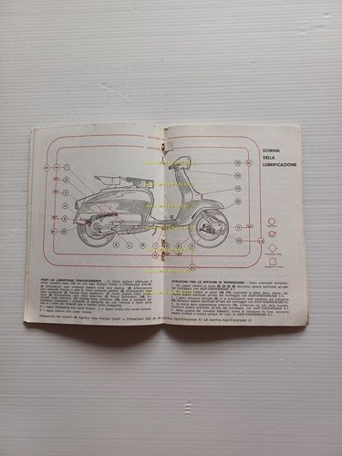 Innocenti Lambretta 150 LI 3a Serie 1962 manuale uso manutenzione …