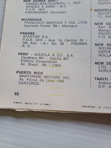 Innocenti Lambretta 150 LI 3a Serie 1962 manuale uso manutenzione …