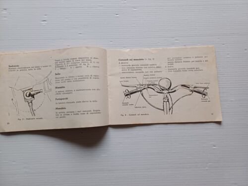 Innocenti Lambretta 48 1958 manuale uso manutenzione libretto originale