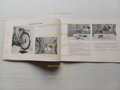 Innocenti Lambretta 48 manuale officina riparazione italiano ORIGINALE