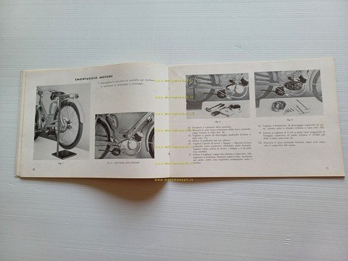Innocenti Lambretta 48 manuale officina riparazione italiano ORIGINALE