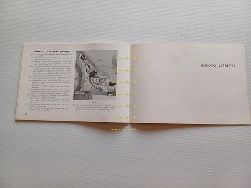 Innocenti Lambretta 48 manuale officina riparazione italiano ORIGINALE