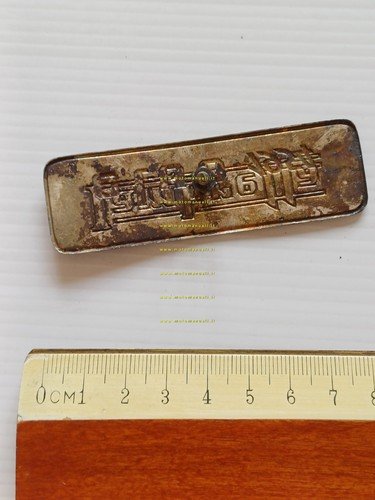 Innocenti Lambretta Club anno 1954 targhetta originale