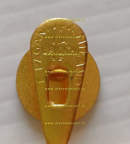 Innocenti Lambretta Club distintivo smaltato Pagani originale anni 50-60