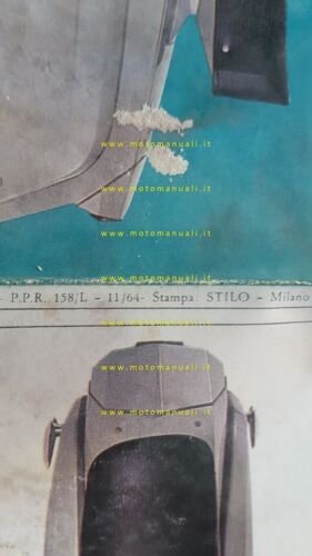 Innocenti Lambretta J 125 1964 depliant italiano originale