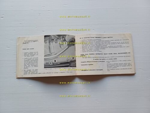 Innocenti Lambretta J 50 1967 manuale uso manutenzione libretto originale