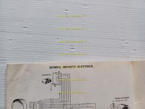 Innocenti Lambretta J 50 1967 manuale uso manutenzione libretto originale