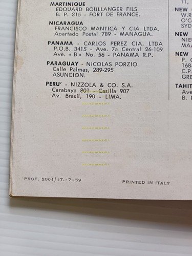 Innocenti Lambretta Li 175 motocarro 1959 manuale uso manutenzione originale