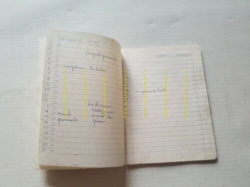 Innocenti Lambretta LUI quaderno scolastico promozionale originale no depliant