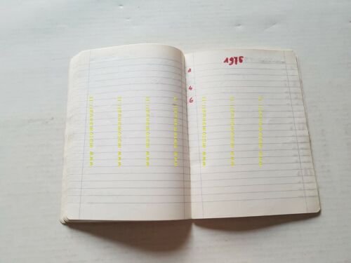 Innocenti Lambretta LUI quaderno scolastico promozionale originale no depliant