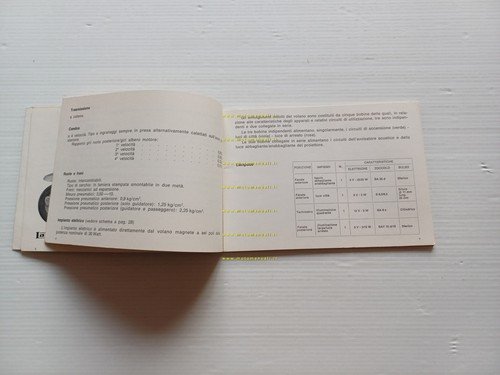 Innocenti Lambretta X 150 Special 1966-67 manuale uso manutenzione originale