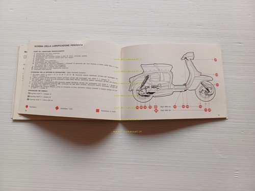 Innocenti Lambretta X 150 Special 1966-67 manuale uso manutenzione originale