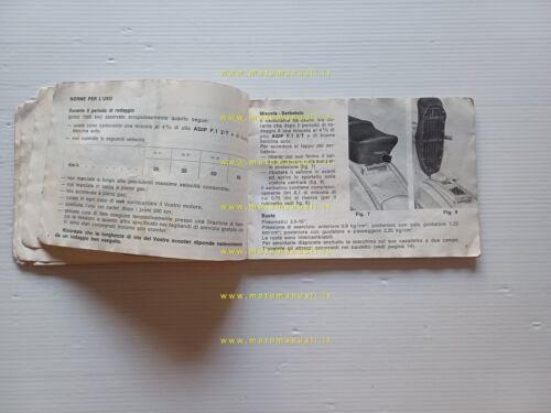 Innocenti Lambretta X 200 Special 1966 manuale uso manutenzione originale