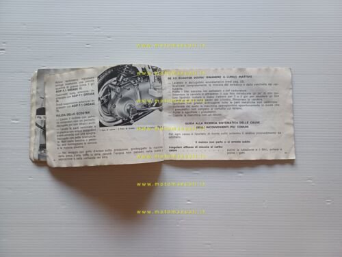 Innocenti Lambretta X 200 Special 1966 manuale uso manutenzione originale
