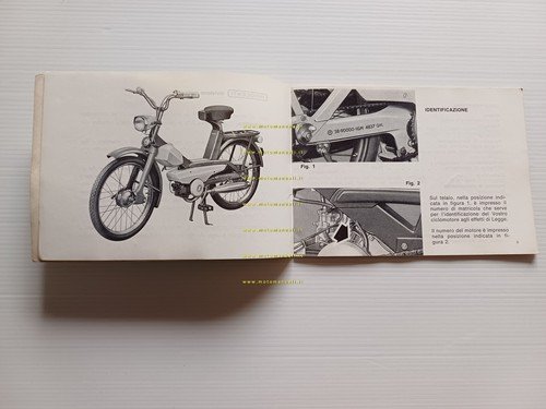 Innocenti Lambrettino 48 1967 manuale uso manutenzione originale