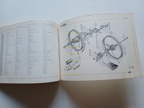 Innocenti Lambrettino 50 1966 catalogo ricambi originale