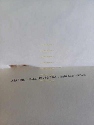 Innocenti Lambrettino 50 1966 catalogo ricambi originale