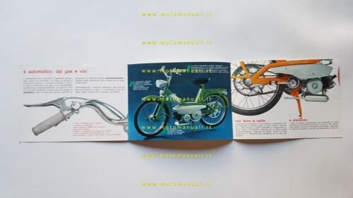 Innocenti Lambrettino SX Automatic 1968 depliant italiano originale