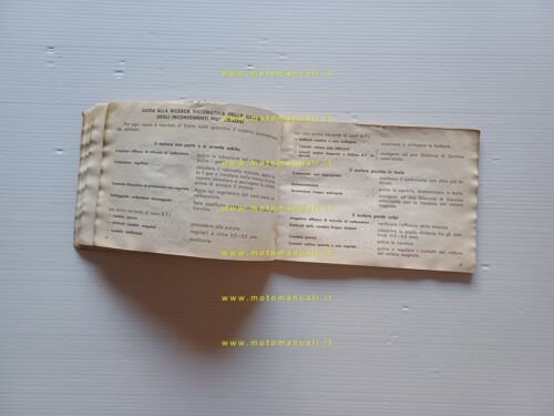 Innocenti Lambro 175 motocarro 1964 manuale uso manutenzione libretto originale