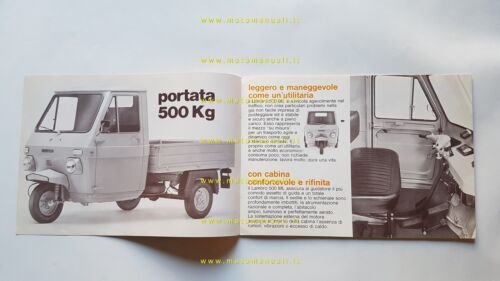 Innocenti Lambro 500 ML 1970 depliant originale italiano