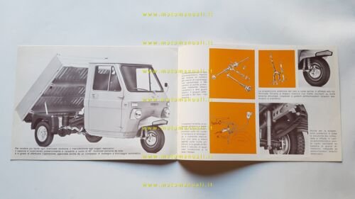 Innocenti Lambro 500 ML 1970 depliant originale italiano