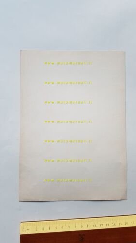 Innocenti Lambro 550 N depliant originale italiano