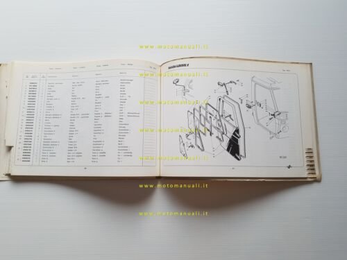 Innocenti Lambro 550 V 1969 catalogo ricambi ORIGINALE parts catalogue