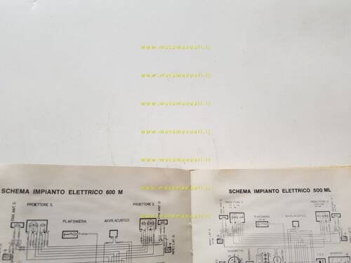 Innocenti Lambro 600 V-M - 500 ML 1970 manuale uso …