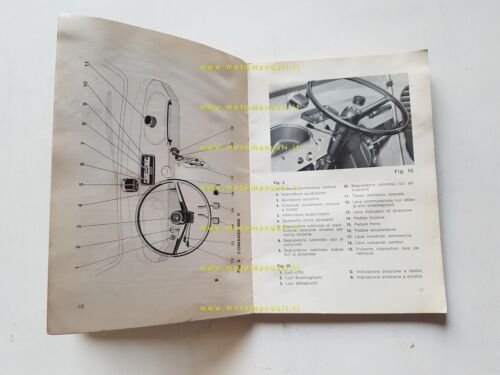 Innocenti Lambro 600 V-M - 500 ML 1970 manuale uso …