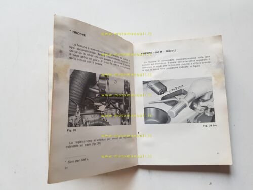Innocenti Lambro 600 V-M - 500 ML 1970 manuale uso …