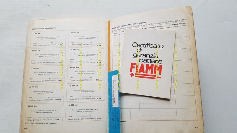 Innocenti Mini 1000 - 1001 - Export 1973 manuale uso …