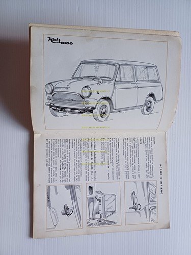 Innocenti Mini 1000 -1001-Matic - Mini T 1972 manuale uso …