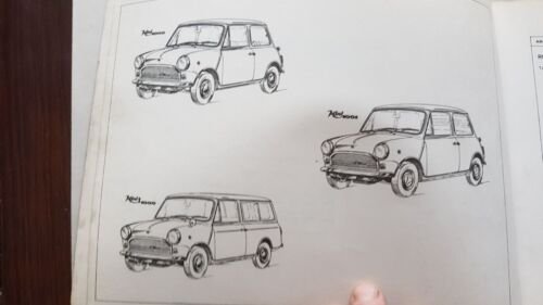 Innocenti Mini 1000 1001 T Export 1972 manuale officina caratteristiche …