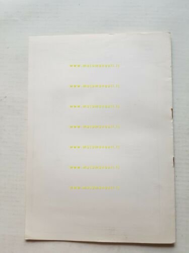 Innocenti Mini 1001 1972 ed.'73 Scheda facsimile omologazione DGM originale