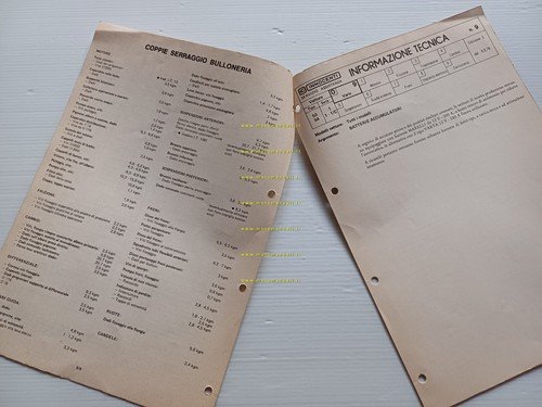 Innocenti Mini 90-120 1978 manuale officina caratteristiche tecniche dati ripar.