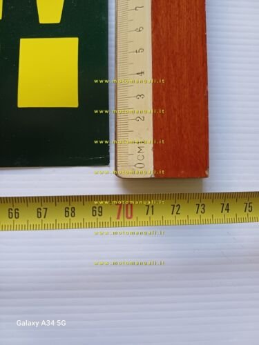 Innocenti Mini con Deflettore 1970 poster manifesto originale