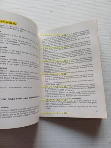 Innocenti Mini Cooper 1966 manuale uso manutenzione libretto originale