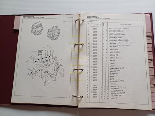 Innocenti Mini De Tomaso 1977 catalogo ricambi originale