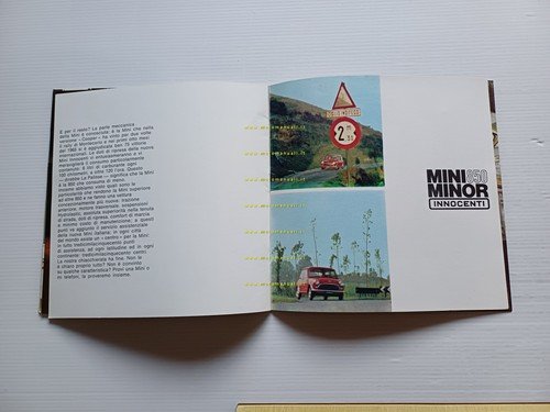 Innocenti Mini Minor 850 1965 depliant italiano originale