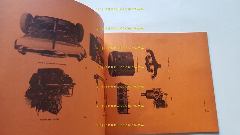 Innocenti Morris IM3-IM3 S-I4- I4 S 1968 manuale officina caratteristiche …