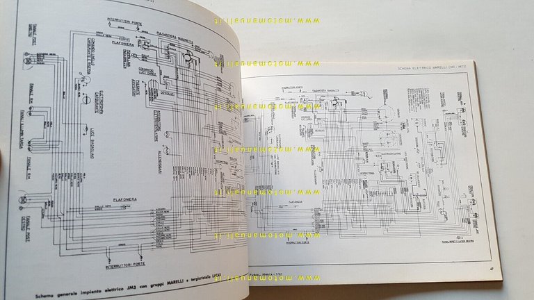 Innocenti Morris IM3-IM3 S-I4- I4 S 1968 manuale officina caratteristiche …