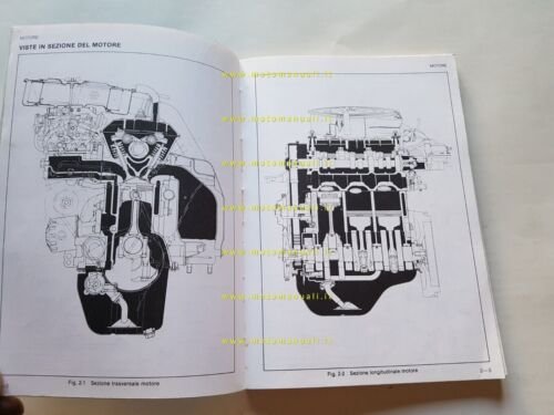 Innocenti motore Minitre 1991 manuale officina originale workshop manual